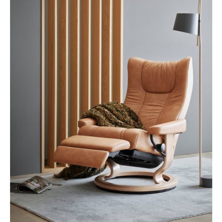 Stressless Wing Power Recliner 2 Danes