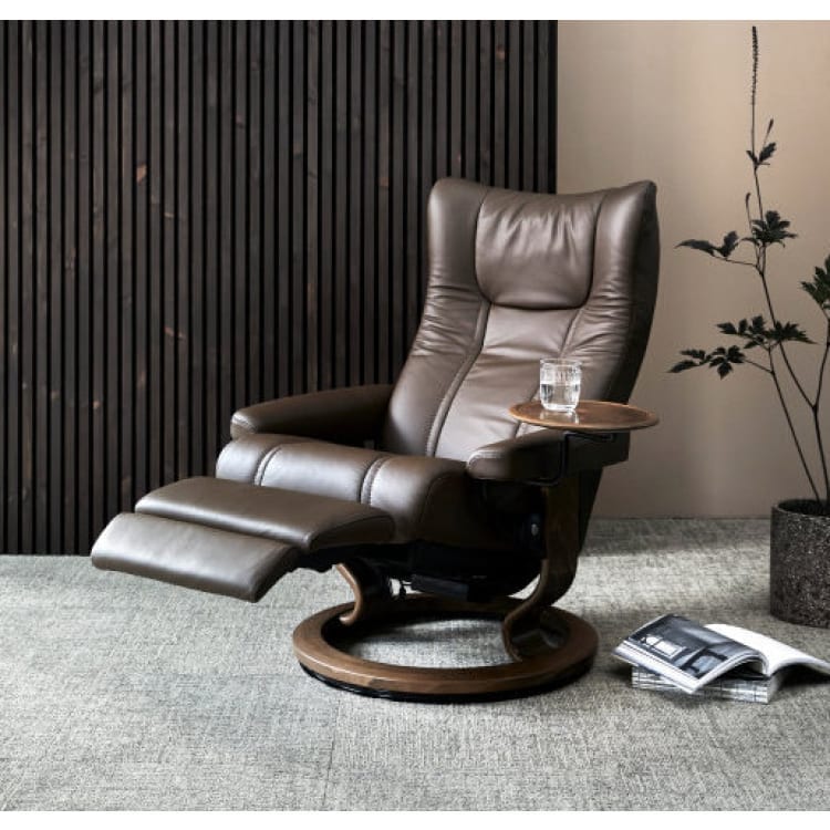 Stressless Wing Power Recliner 2 Danes